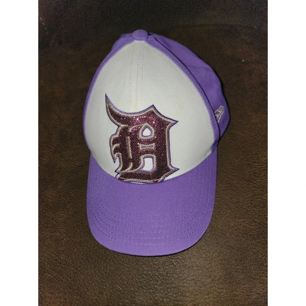 New Era Detroit tigers purple baseball cap hat size‎ child MLB